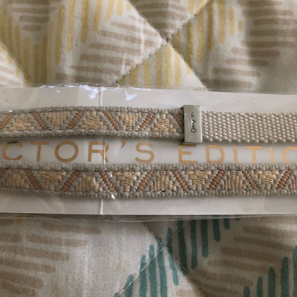NWT Keep Collective Double Woven Band in Sand